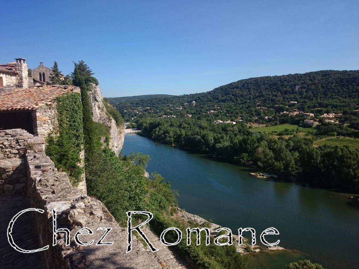 Bienvenue Chez Romane Aigueze Exteriör bild