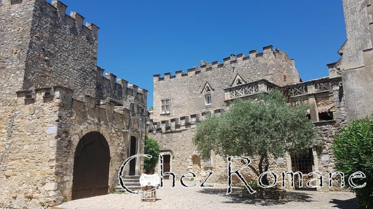 Bienvenue Chez Romane Aigueze Exteriör bild
