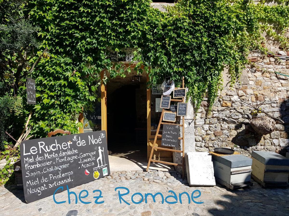 Bienvenue Chez Romane Aigueze Exteriör bild